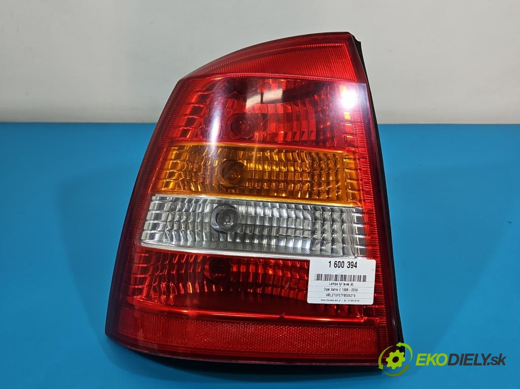 Opel Astra II 1998-2009 1.8 16V 116 HP manual 85 kW 1796 cm3 2- svetlo / reflektor zadné ľavé 62224 (Kľučka dverí ostatné)