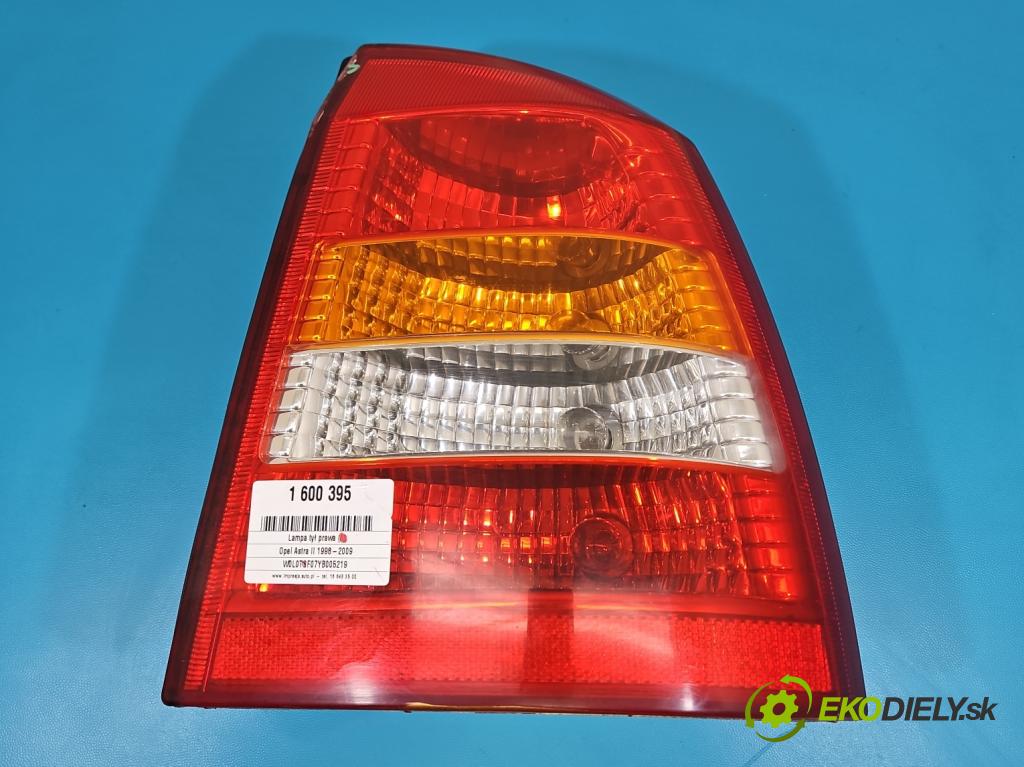 Opel Astra II 1998-2009 1.8 16V 116 HP manual 85 kW 1796 cm3 2- svetlo / reflektor zadné pravé  (Kľučka dverí ostatné)