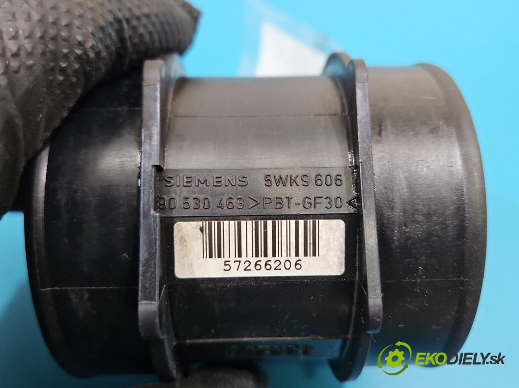 Opel Astra II 1998-2009 1.8 16V 116 HP manual 85 kW 1796 cm3 2- průtokoměr: 90530463 (Váha vzduchu)