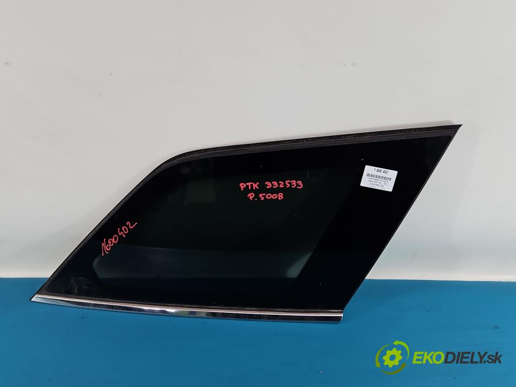 Peugeot 5008 II 2017-2024 2.0 hdi 177 hp automatic 130 kW 1997 cm3 5- sklo zadní pravé 