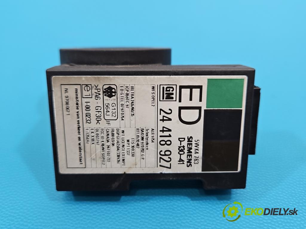 Opel Astra II 1998-2009 1.8 16V 116 HP manual 85 kW 1796 cm3 2- riadiaca jednotka motora 09117394