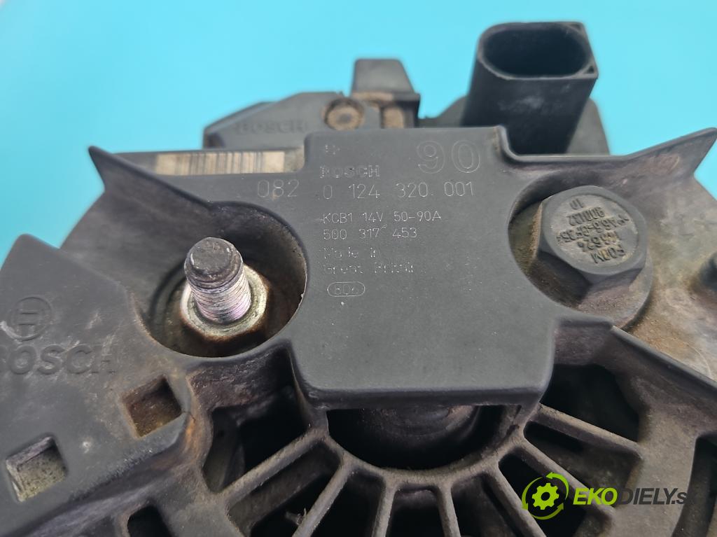 Iveco Daily III 1999-2006 2.8 HPI 116 hp manual 85 kW 2800 cm3 5- Alternator 0124320001 (Alternátor)