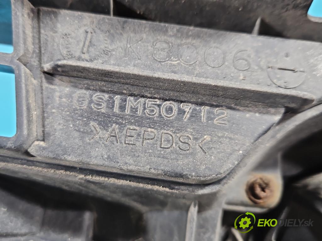 Mazda 6 II GH 2007-2012 2.0 citd 140 HP manual 103 kW 1998 cm3 5- miežka GS1M50712