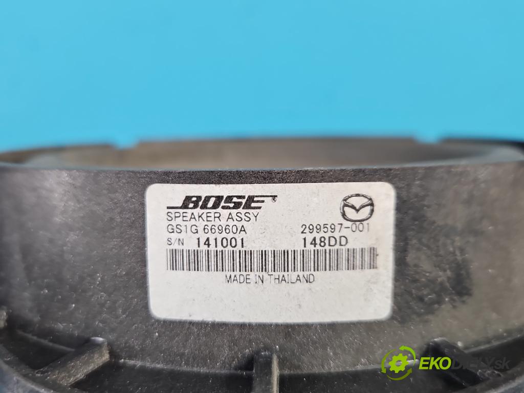 Mazda 6 II GH 2007-2012 2.0 citd 140 hp manual 103 kW 1998 cm3 5- reproduktory komplet 299597-001