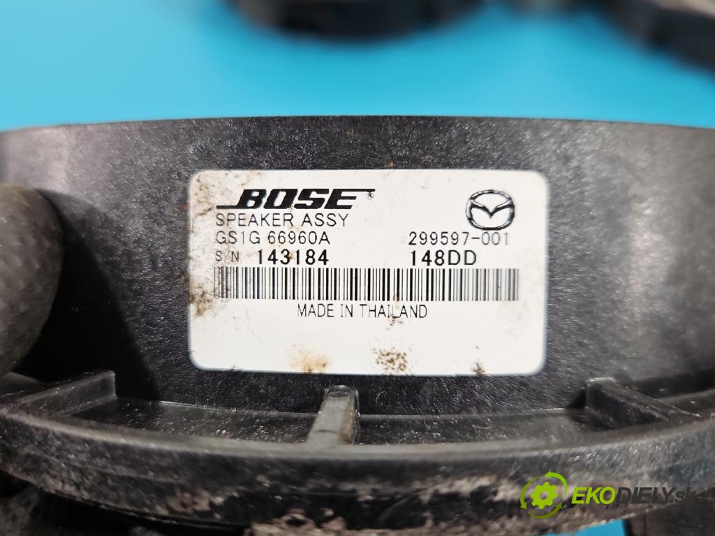 Mazda 6 II GH 2007-2012 2.0 citd 140 hp manual 103 kW 1998 cm3 5- reproduktory komplet 299597-001