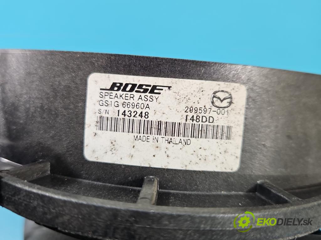 Mazda 6 II GH 2007-2012 2.0 citd 140 hp manual 103 kW 1998 cm3 5- reproduktory komplet 299597-001