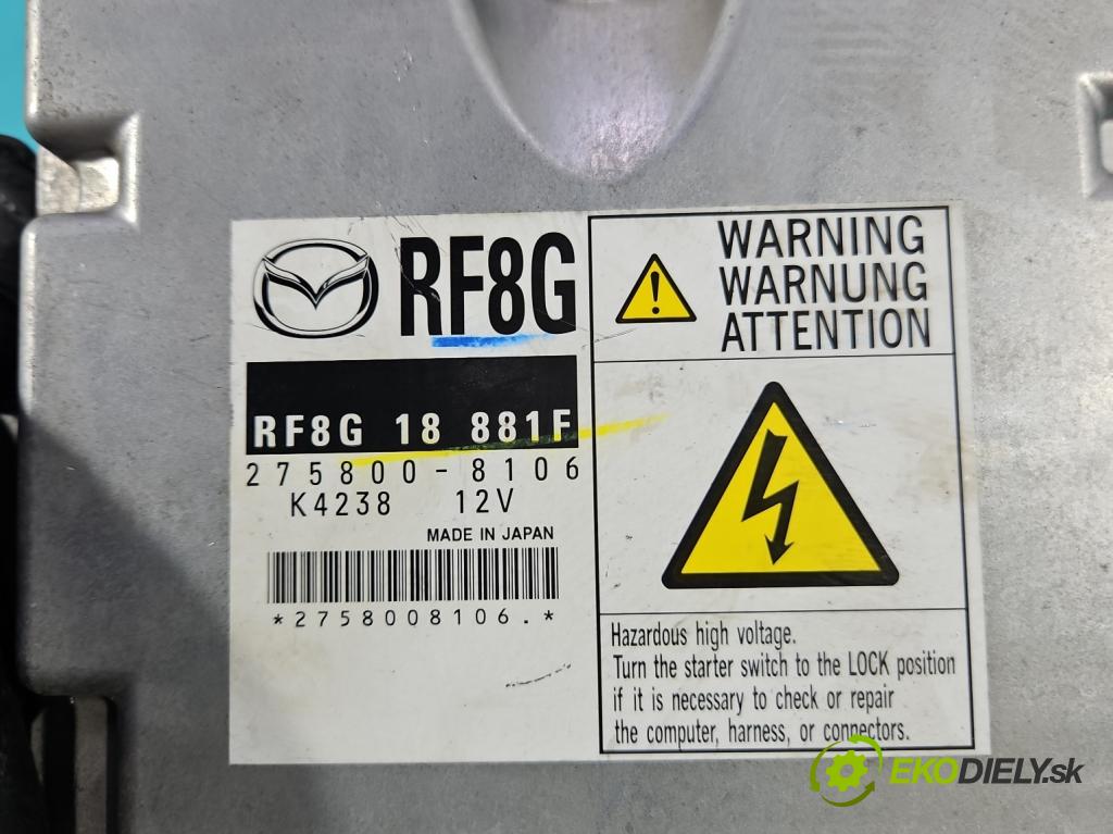 Mazda 6 II GH 2007-2012 2.0 citd 140 HP manual 103 kW 1998 cm3 5- riadiaca jednotka motora RF8G-18881F