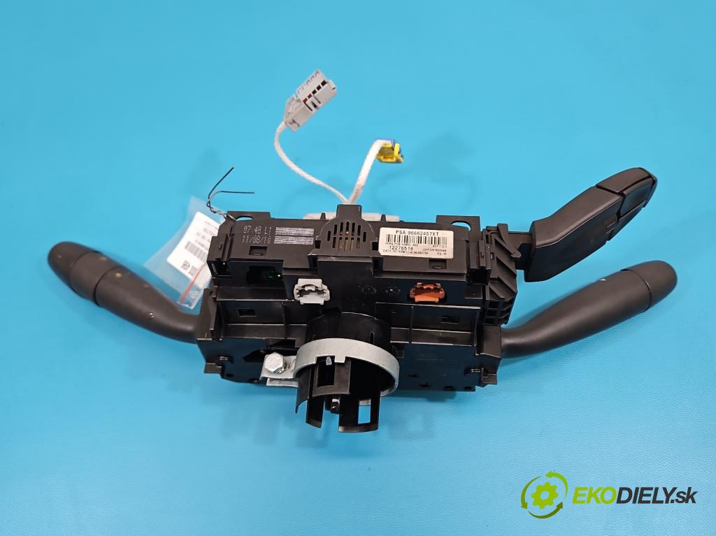 Peugeot Partner II 2008-2018 1.6 hdi 90 HP manual 66.2 kW 1560 cm3 5- prepínač komplex: 96662457XT (Prepínacie páčky pod volantom)