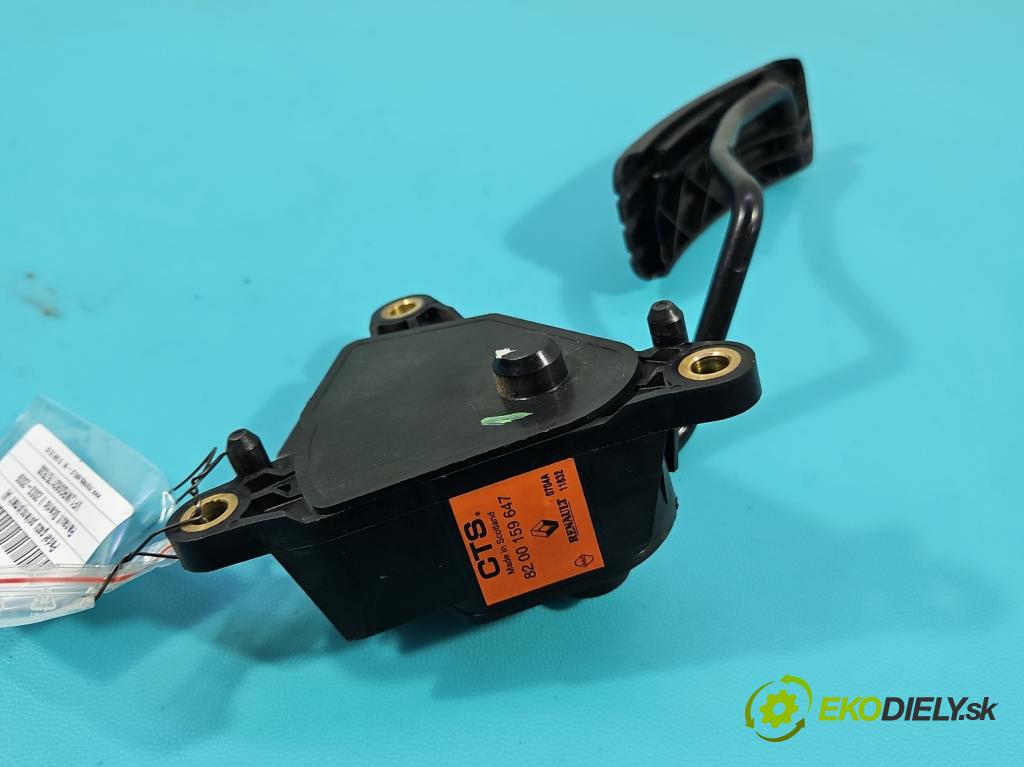 Renault Scenic II 2003-2009 1.9 dci 120 HP manual 88 kW 1870 cm3 5- pedal plyn potenciometr: 8200159647