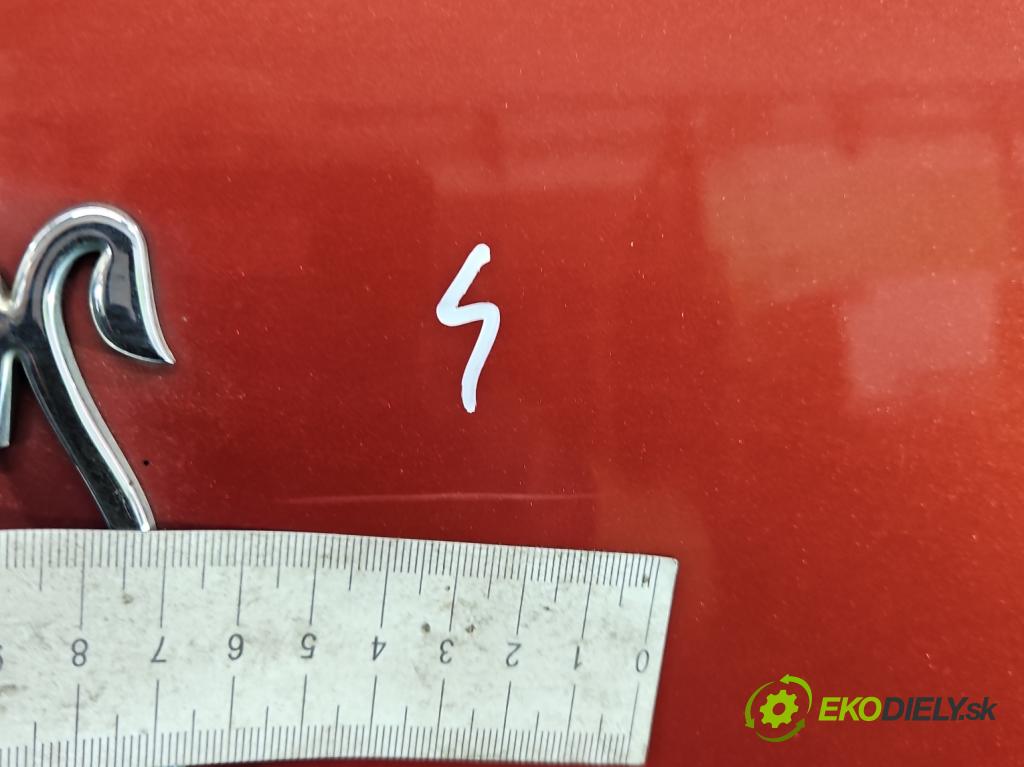 Peugeot Partner II 2008-2018 1.6 hdi 90 hp manual 66.2 kW 1560 cm3 5- zadní kufrové dveře  (Zadní kapota (kufr))