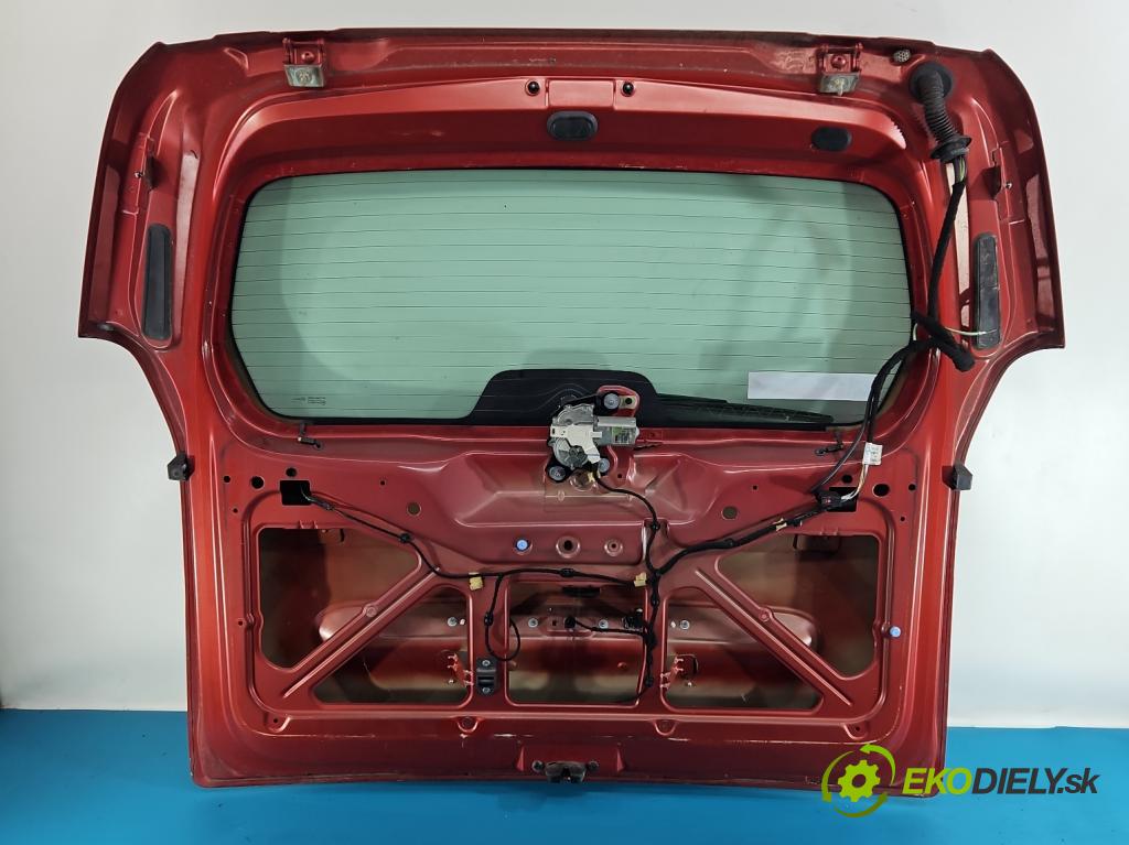 Peugeot Partner II 2008-2018 1.6 hdi 90 HP manual 66.2 kW 1560 cm3 5- zadna kufor  (Kapota zadná (kufor))