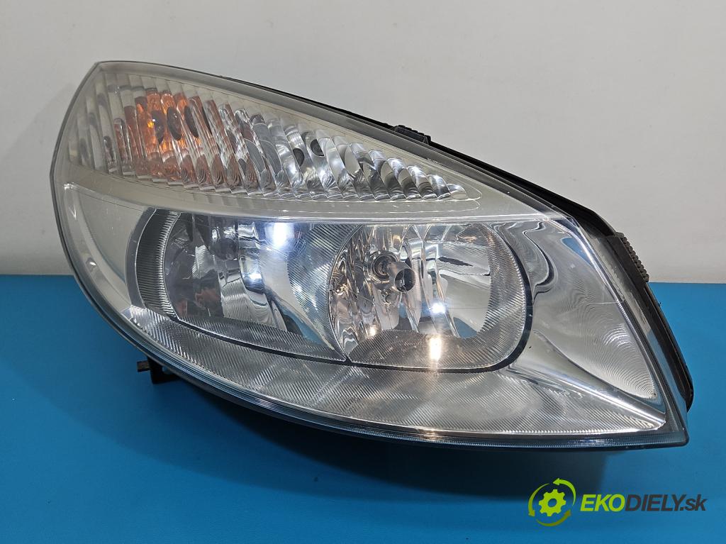 Renault Scenic II 2003-2009 1.9 dci 120 hp manual 88 kW 1870 cm3 5- světlo pravý  (Pravé přední světlo)