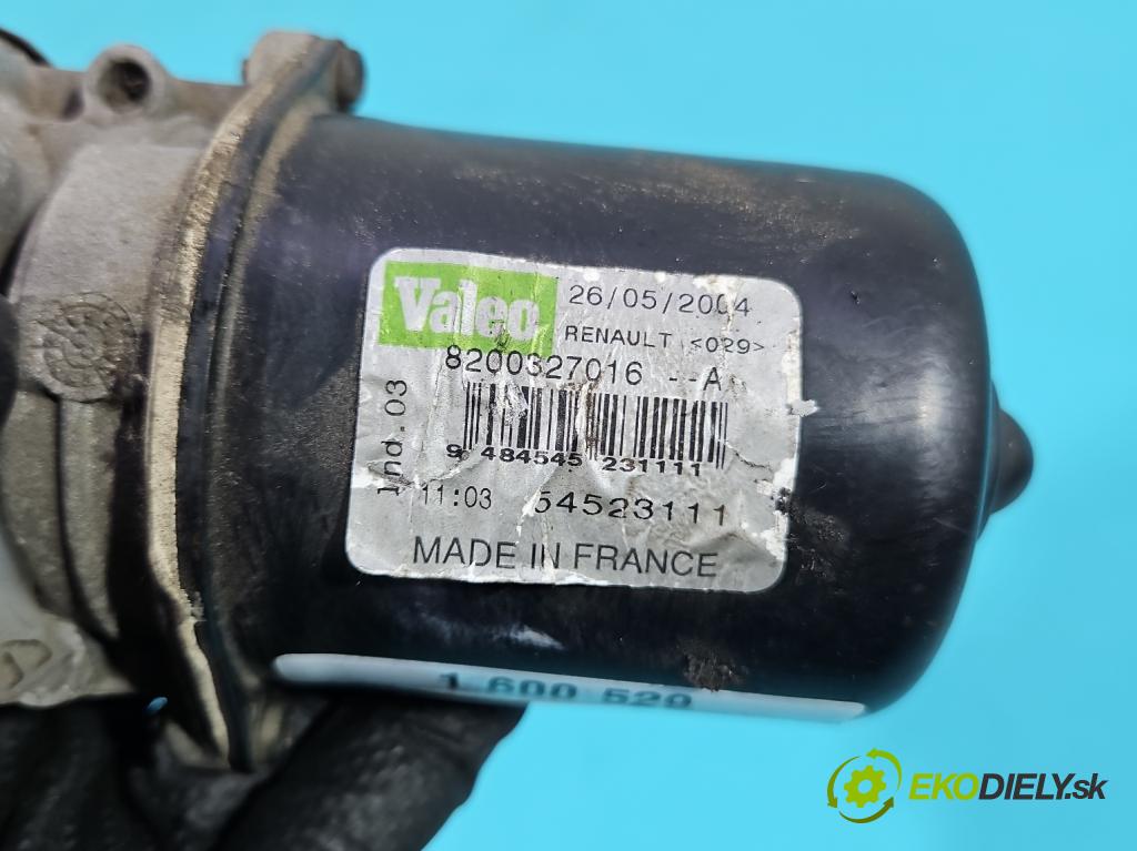 Renault Scenic II 2003-2009 1.9 dci 120 HP manual 88 kW 1870 cm3 5- motor stieračov predné 8200327016-A