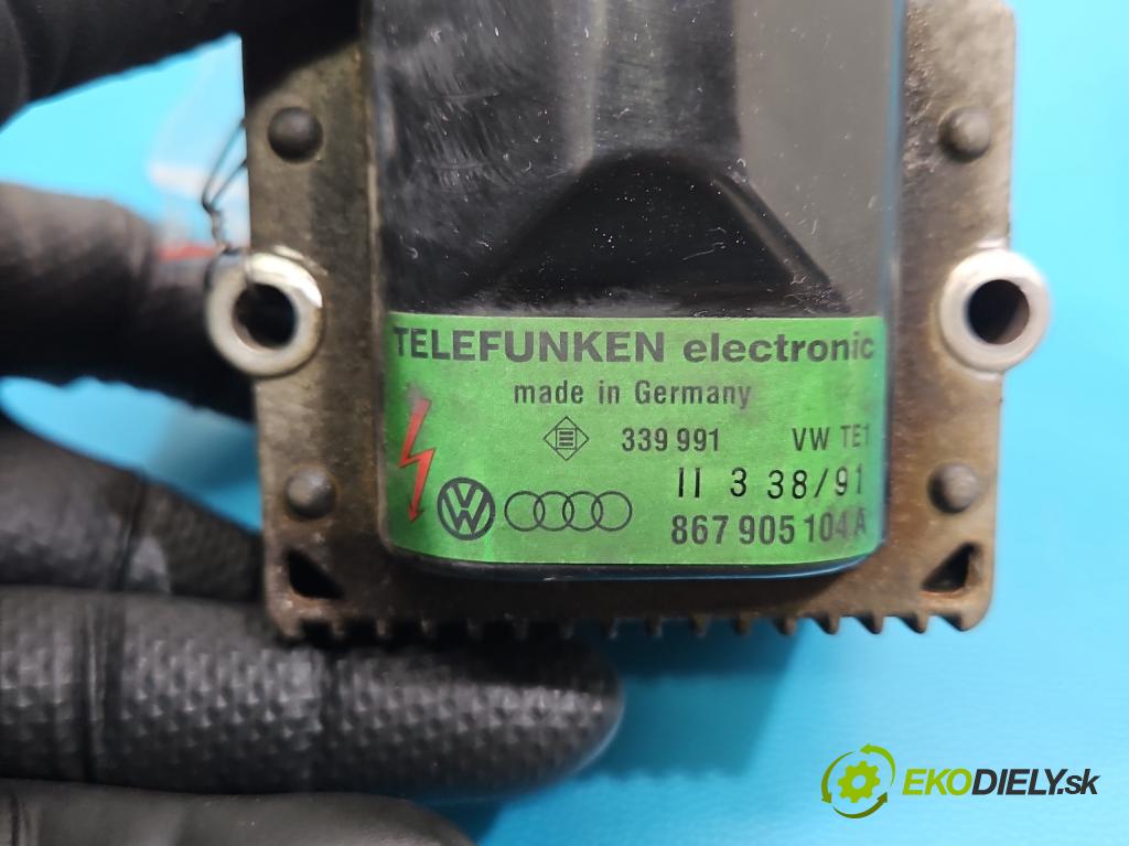 Vw Passat B3 1988-1993 1.8 8V 90 HP manual 66 kW 1781 cm3 4- cievka zapaľovacia 867905104A (Zapaľovacia cievka)