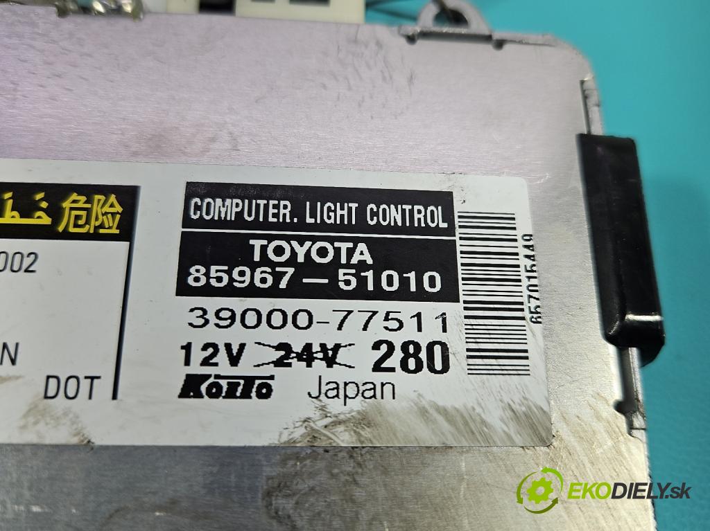 Lexus RX II 2003-2008 3.3 V6 211KM automatic 155 kW 3311 cm3 5- měnič xenon 85967-51010 (Řídící jednotka xenonu)
