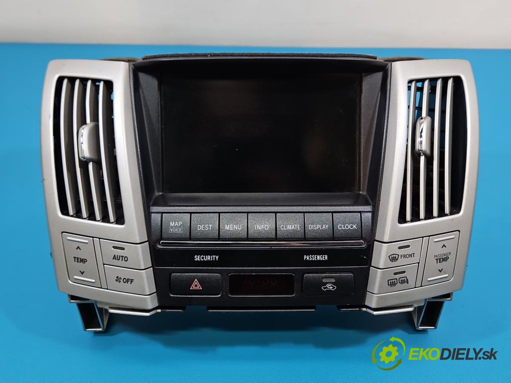 Lexus RX II 2003-2008 3.3 V6 211KM automatic 155 kW 3311 cm3 5- Zobrazit: 86110-48200 (Prístrojová doska)