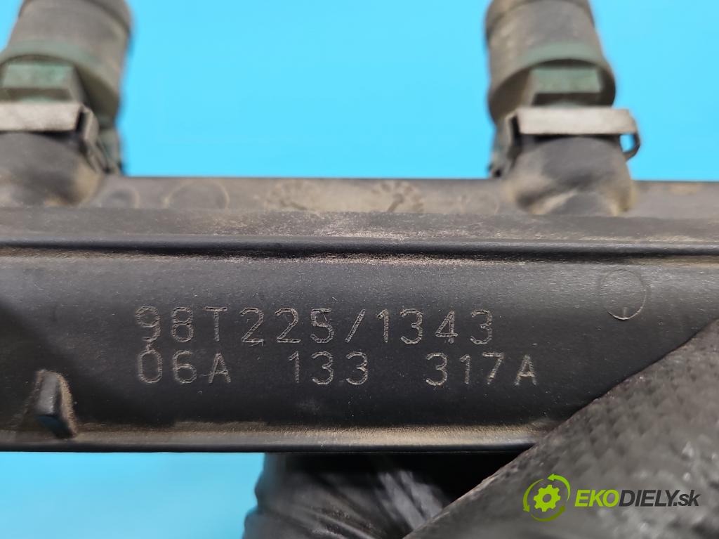 Vw Golf IV 1997-2003 1.6 8V 101 HP manual 74 kW 1595 cm3 5- vstrek benzín 06A133317A
