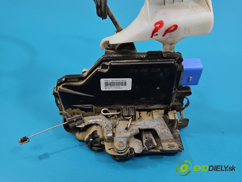 Vw Caddy III 2K 2003-2020 1.6 tdi 75 hp manual 55 kW 1598 cm3 5- zámek přední pravý 3D1837016AQ