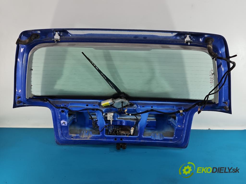 Vw Golf IV 1997-2003 1.6 8V 101 HP manual 74 kW 1595 cm3 5- zadna kufor  (Kapota zadná (kufor))