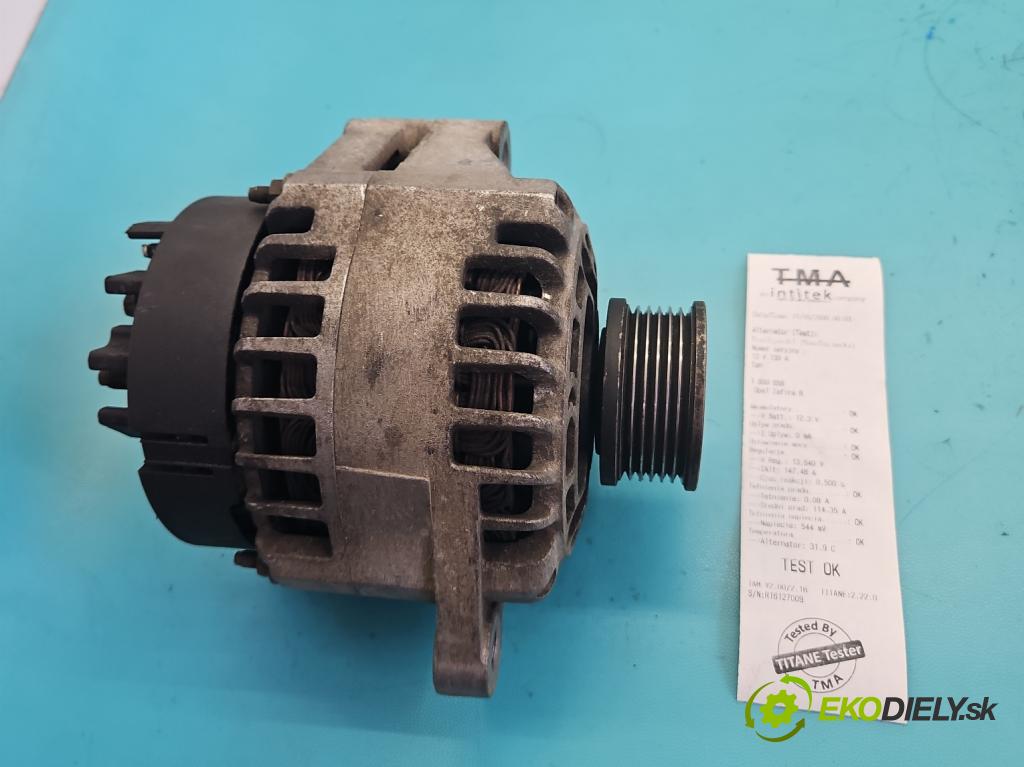 Opel Zafira B 2005-2014 1.9 cdti 120 hp manual 88 kW 1910 cm3 5- Alternator  (Alternátor)
