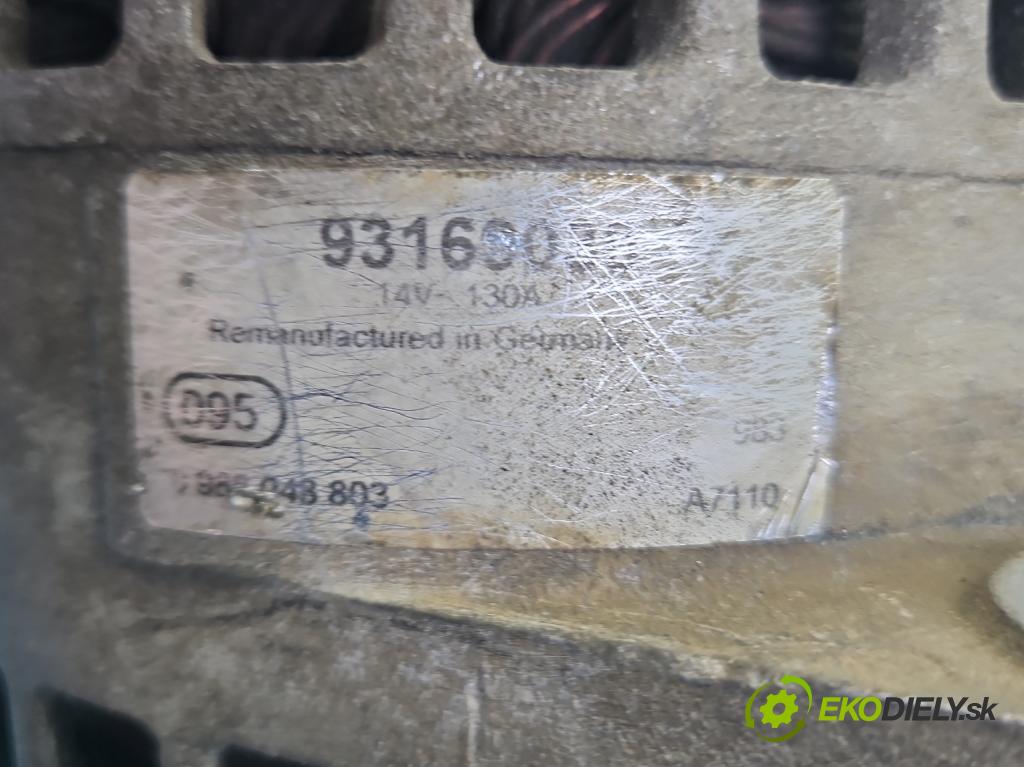 Opel Zafira B 2005-2014 1.9 cdti 120 hp manual 88 kW 1910 cm3 5- Alternator  (Alternátor)