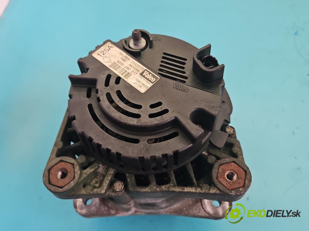 Renault Scenic II 2003-2009 1.9 dci 120 hp manual 88 kW 1870 cm3 5- Alternator 8200290217 (Alternátor)