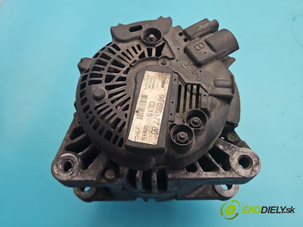 Peugeot Partner II 2008-2018 1.6 hdi 90 HP manual 66.2 kW 1560 cm3 5- Alternator 9665617780 (Alternátor)