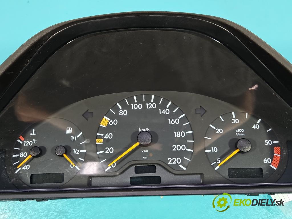 Mercedes E W210 1995-2002 2.2d 95 HP manual 70 kW 2155 cm3 4- prístrojovka/ budíky 2105405147 (Prístrojová doska)