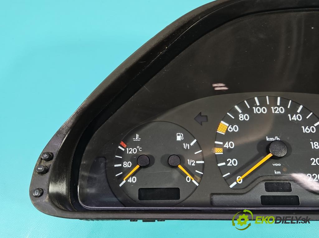 Mercedes E W210 1995-2002 2.2d 95 HP manual 70 kW 2155 cm3 4- prístrojovka/ budíky 2105405147 (Prístrojová doska)