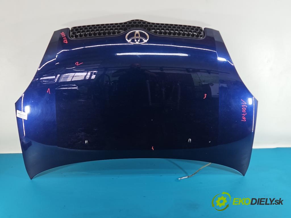Toyota Yaris I 1999-2005 1.0 16V 68 HP manual 50 kW 998 cm3 3- kapota predná