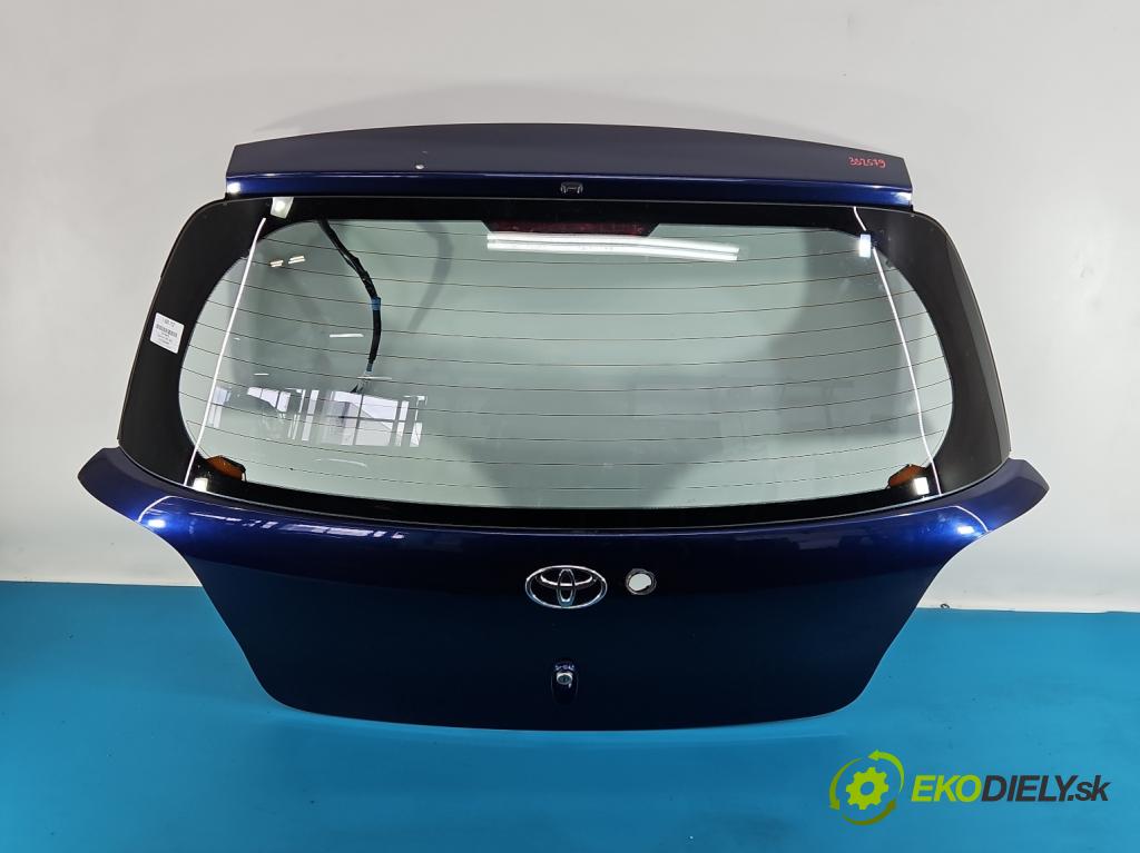 Toyota Yaris I 1999-2005 1.0 16V 68 hp manual 50 kW 998 cm3 3- zadní kufrové dveře  (Zadní kapota (kufr))