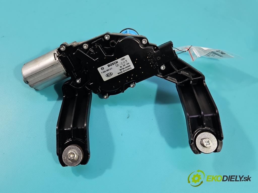 Kia Sportage III 2010-2015 2.0 16V 163 HP manual 120 kW 1998 cm3 5- motor stieračov zadné 98700-3W000