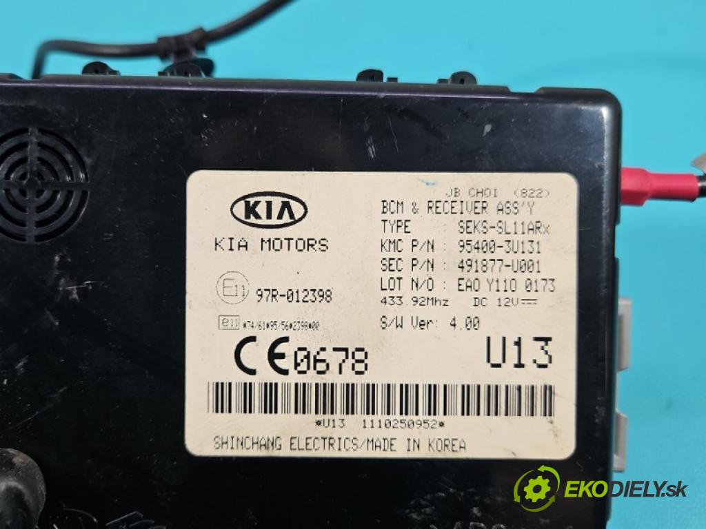 Kia Sportage III 2010-2015 2.0 16V 163 hp manual 120 kW 1998 cm3 5- řídící jednotka 95400-3U131
