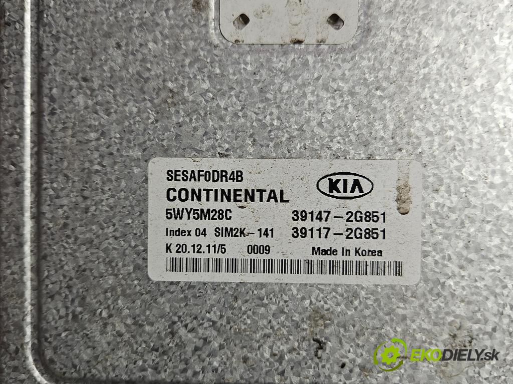 Kia Sportage III 2010-2015 2.0 16V 163 HP manual 120 kW 1998 cm3 5- riadiaca jednotka motora 39147-2G851