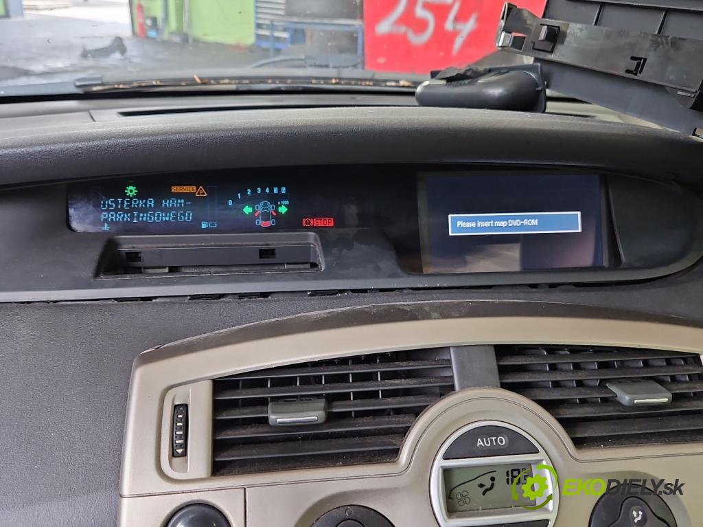 Renault Scenic II 2003-2009 2.0 dci M9R 150 HP manual 110 kW 1995 cm3 5- prístrojovka/ budíky 8200704466-D (Prístrojová doska)