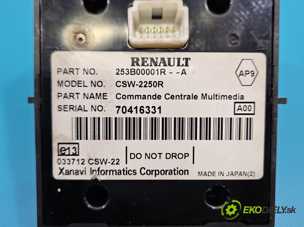 Renault Scenic II 2003-2009 2.0 dci M9R 150 HP manual 110 kW 1995 cm3 5- prepínač rádio: navigácie 70416331