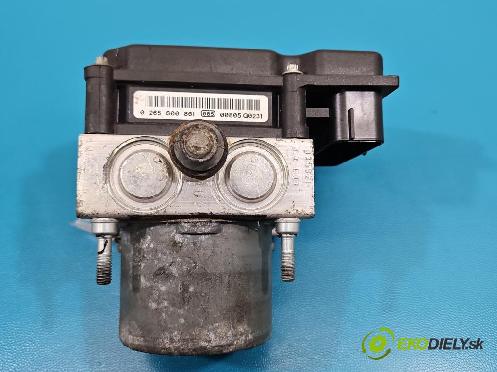 Peugeot Partner II 2008-2018 1.6 hdi 90 hp manual 66.2 kW 1560 cm3 5- čerpadlo abs 9666098780 (Pumpa ABS)
