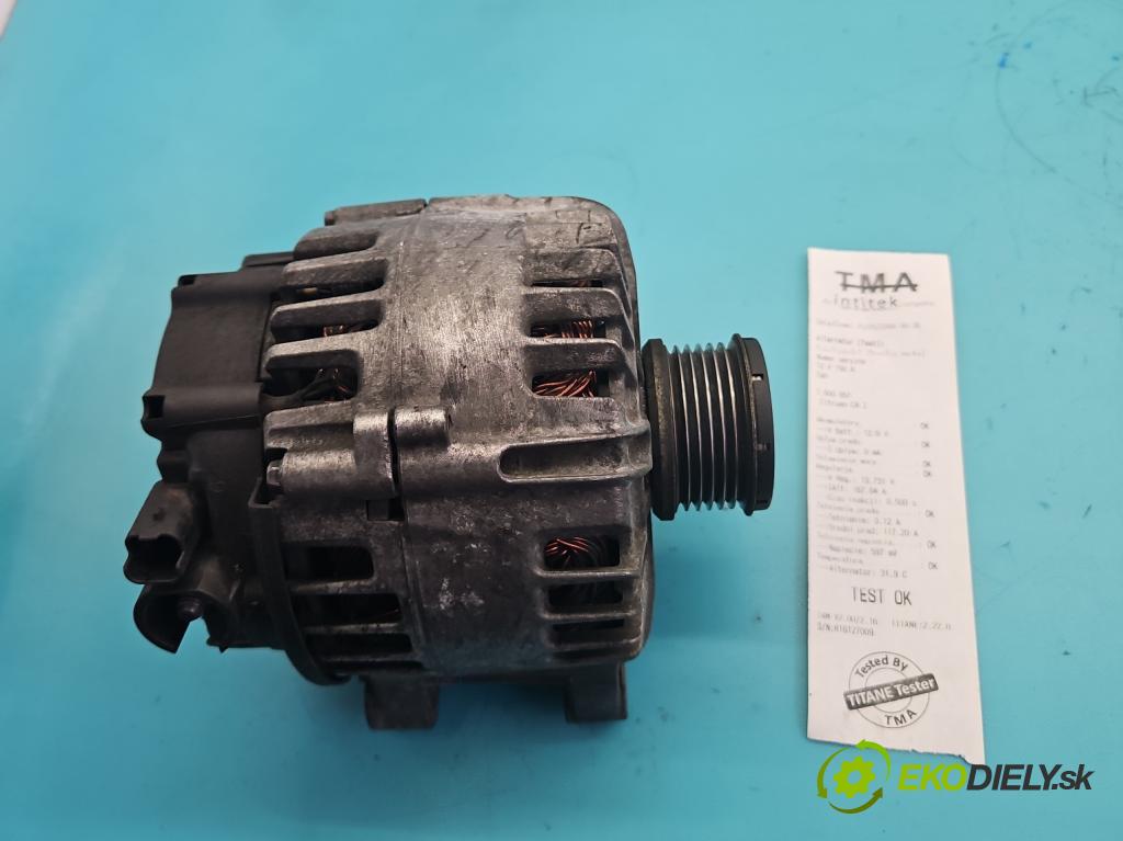 Citroen C4 I 2004-2011 1.6 hdi 90 hp manual 66.2 kW 1560 cm3 5- Alternator 9665617780 (Alternátor)