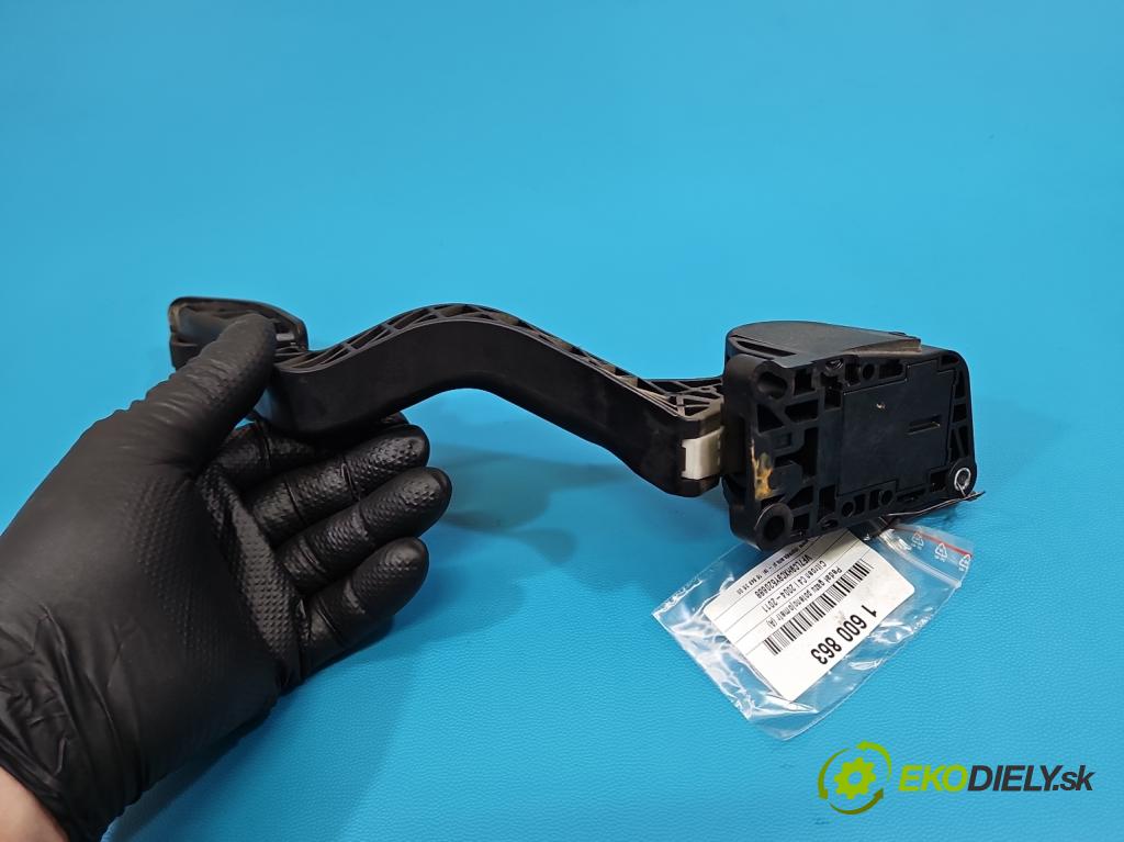 Citroen C4 I 2004-2011 1.6 hdi 90 HP manual 66.2 kW 1560 cm3 5- pedal plyn potenciometr: 9684378880