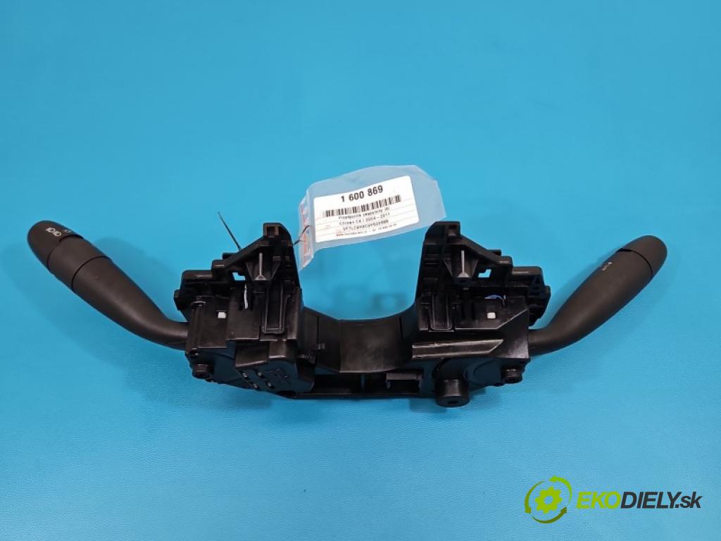 Citroen C4 I 2004-2011 1.6 hdi 90 hp manual 66.2 kW 1560 cm3 5- Přepínač sdružený 96644965XT (Páčky pod volantem)