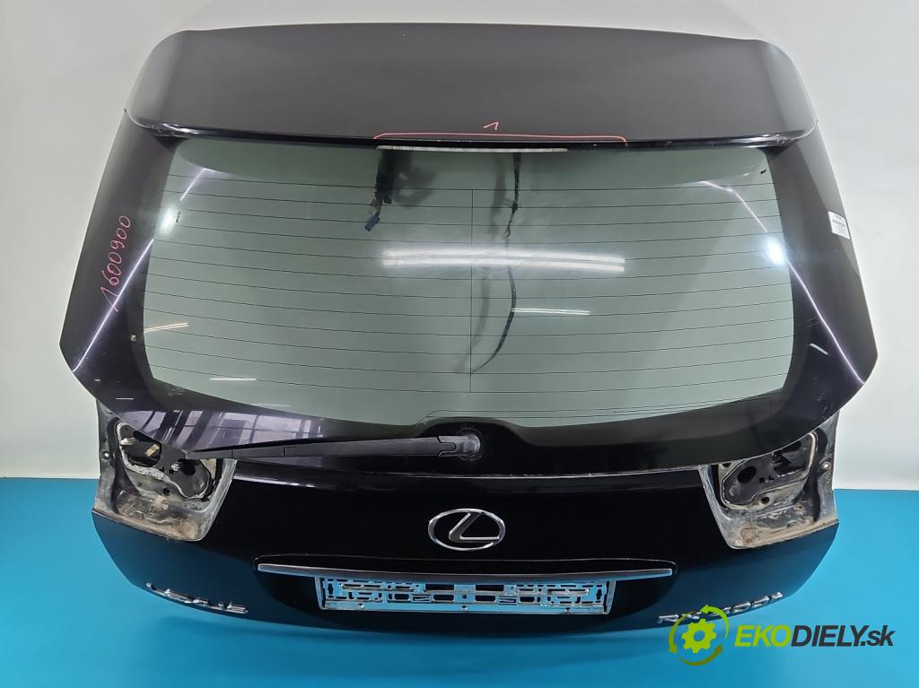 Lexus RX II 2003-2008 3.3 V6 211KM automatic 155 kW 3311 cm3 5- zadna kufor  (Kapota zadná (kufor))