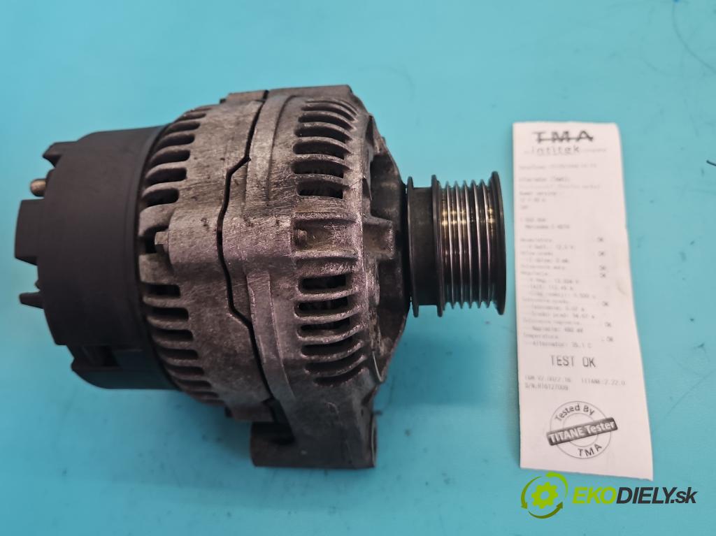 Mercedes E W210 1995-2002 2.2d 95 hp manual 70 kW 2155 cm3 4- Alternator 0123320045 (Alternátor)