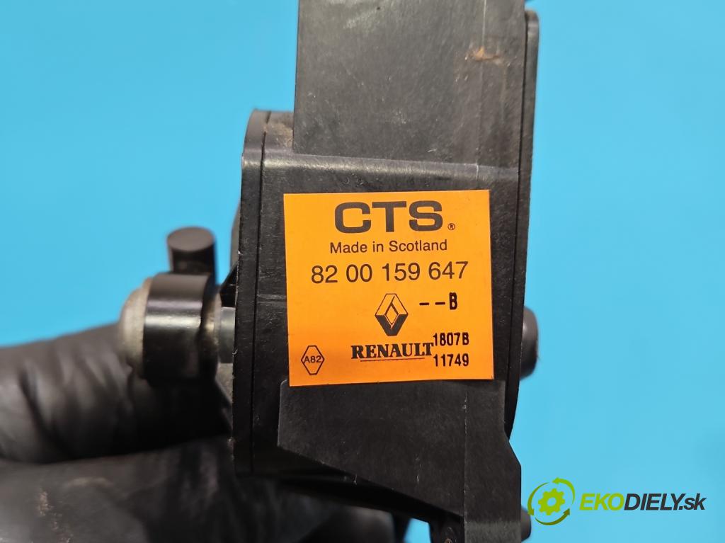 Renault Scenic II 2003-2009 2.0 dci M9R 150 HP manual 110 kW 1995 cm3 5- pedal plyn potenciometr: 8200159647