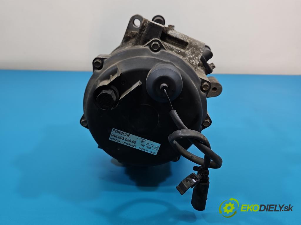 Porsche Cayenne I 2002-2010 4.8 V8 automatic 283 kW 4806 cm3 5- Alternator 94860302500 (Alternátor)