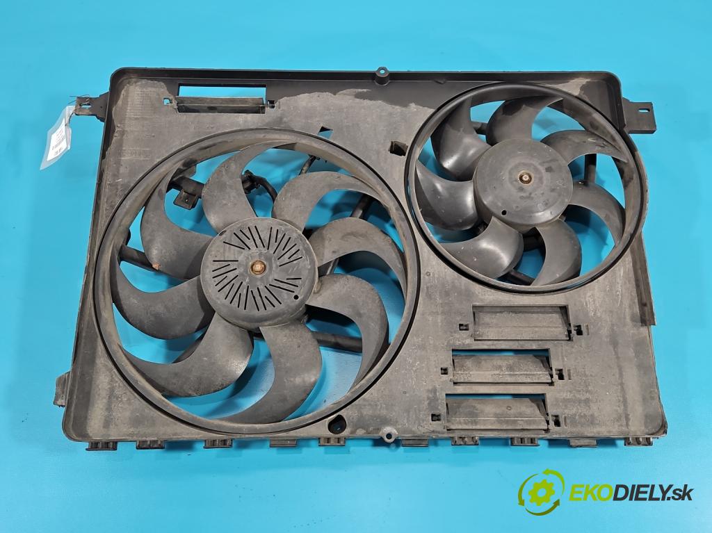 Volvo XC60 I 2008-2017 2.4d 163 hp automatic 120 kW 2400 cm3 5- ventilátor chladič 