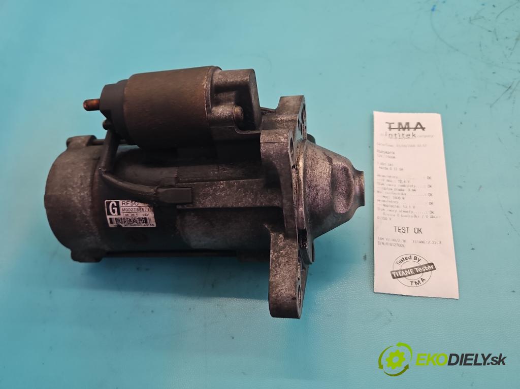 Mazda 6 II GH 2007-2012 2.0 citd 140 HP manual 103 kW 1998 cm3 5- štartér M002T88671 (Štartér)