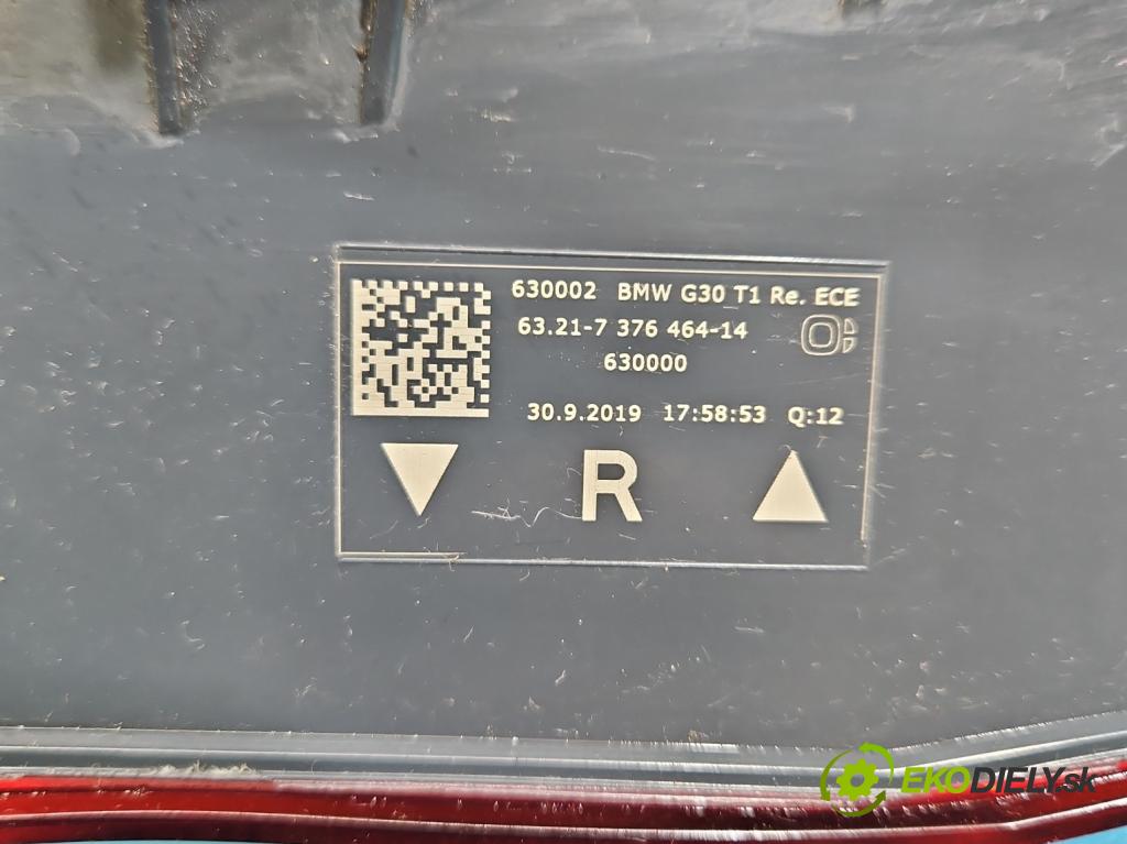 Bmw 5 G30 2017-2024 2.0 T 184 hp automatic 135 kW 1998 cm3 4- světlo zadní pravé blatník: 7376464
