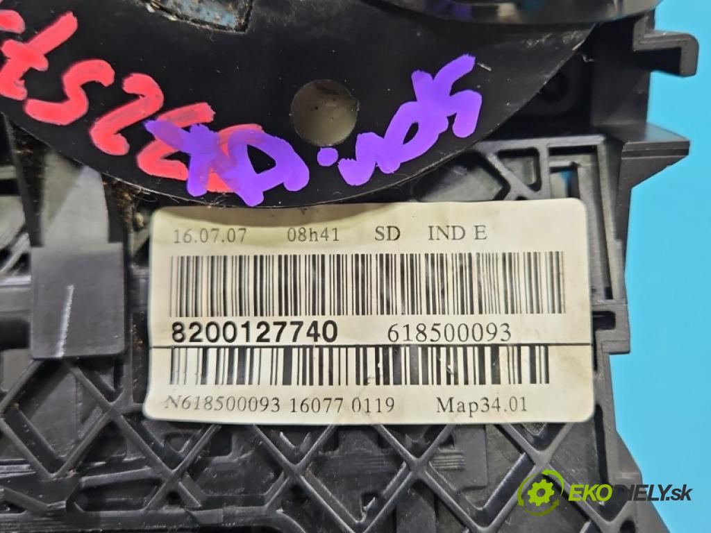 Renault Scenic II 2003-2009 2.0 dci M9R 150 HP manual 110 kW 1995 cm3 5- prepínač komplex: 8200127740 (Prepínacie páčky pod volantom)