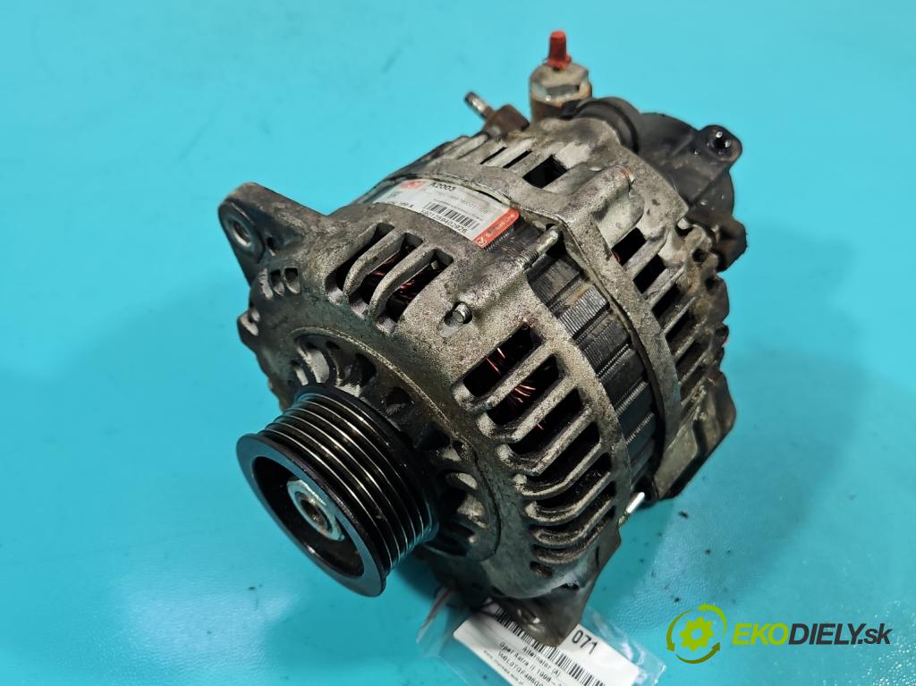 Opel Astra II 1998-2009 1.7 cdti 80 HP manual 59 kW 1686 cm3 5- Alternator 98056867 (Alternátor)