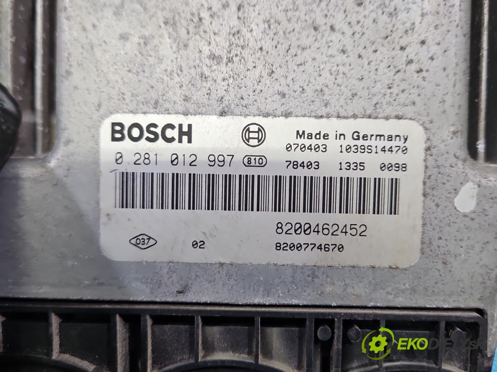 Renault Scenic II 2003-2009 2.0 dci M9R 150 HP manual 110 kW 1995 cm3 5- riadiaca jednotka motora 0281012997